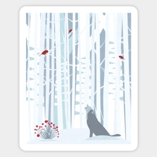 Winter Nature Sticker